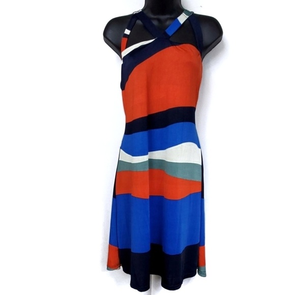 Strappy Striped Dress - Picture 3 of 6